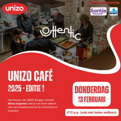 13/02/2025 - UNIZO Café met Minou Esquenet